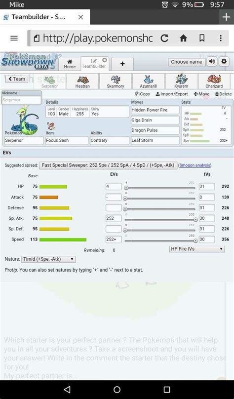 best nature for serperior|serperior moveset gen 5.